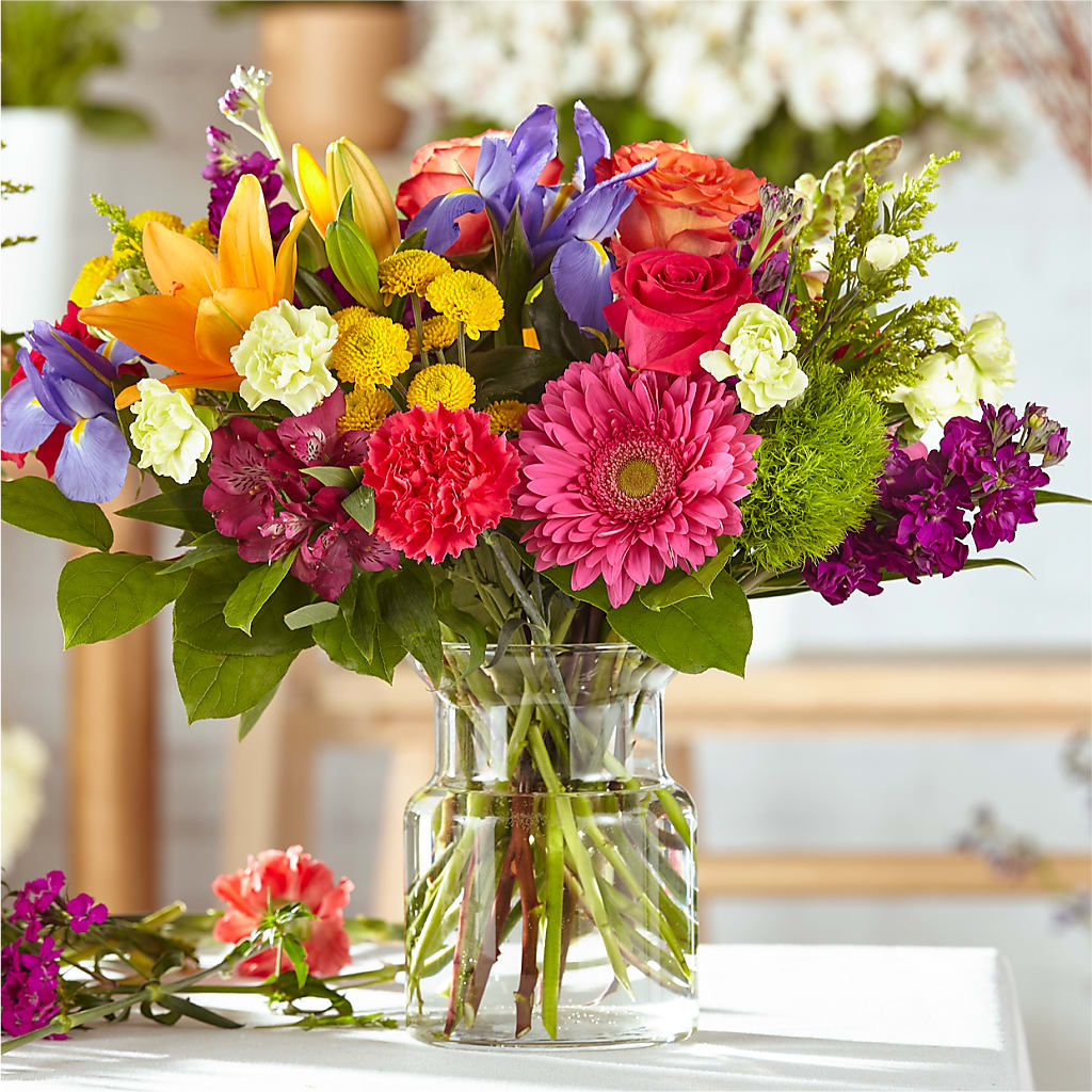 Bold & Bright – A Florist Original – Genoveva Rodriguez Flower Shop, San Benito TX