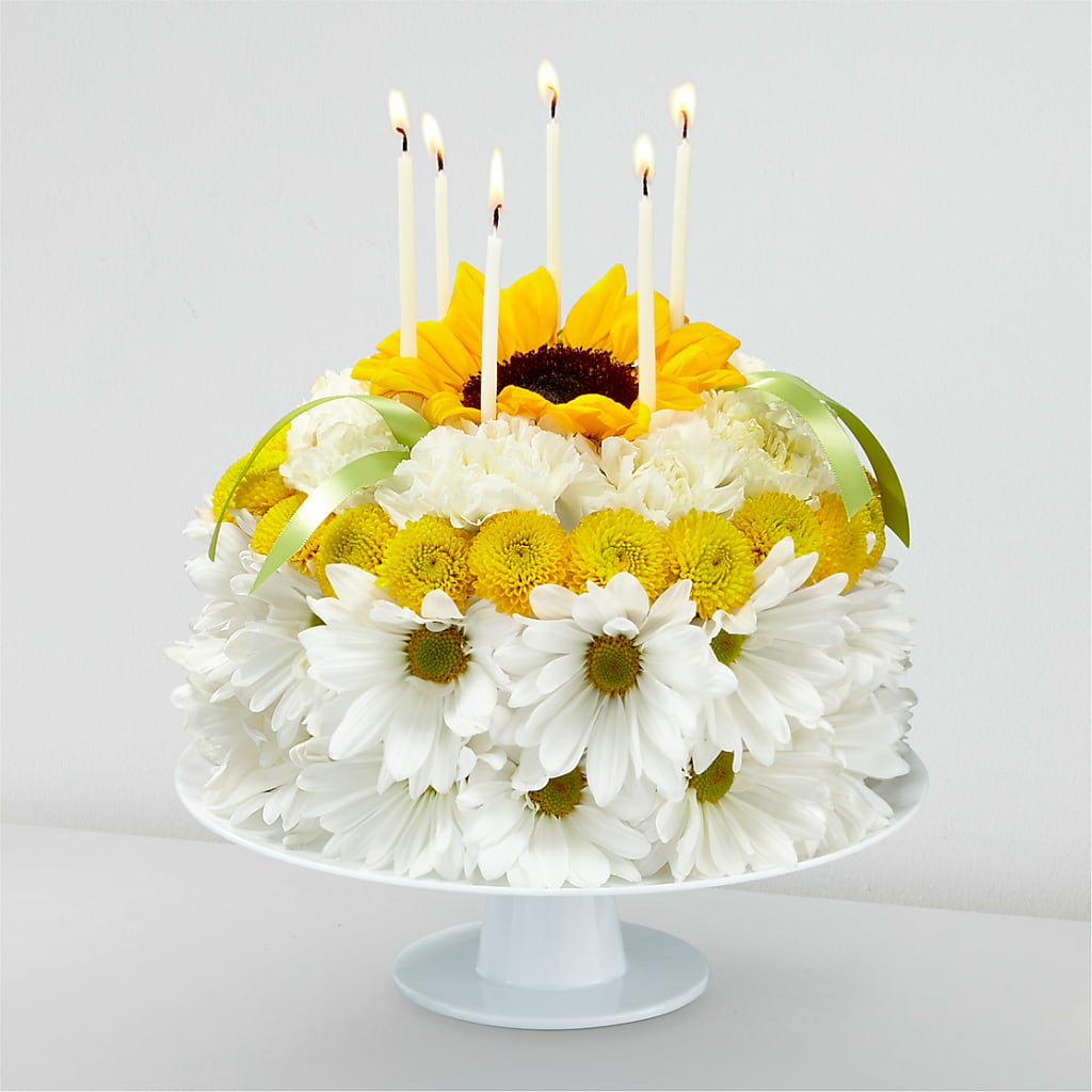 Birthday Smiles Floral Cake – Genoveva Rodriguez Flower Shop, San Benito TX