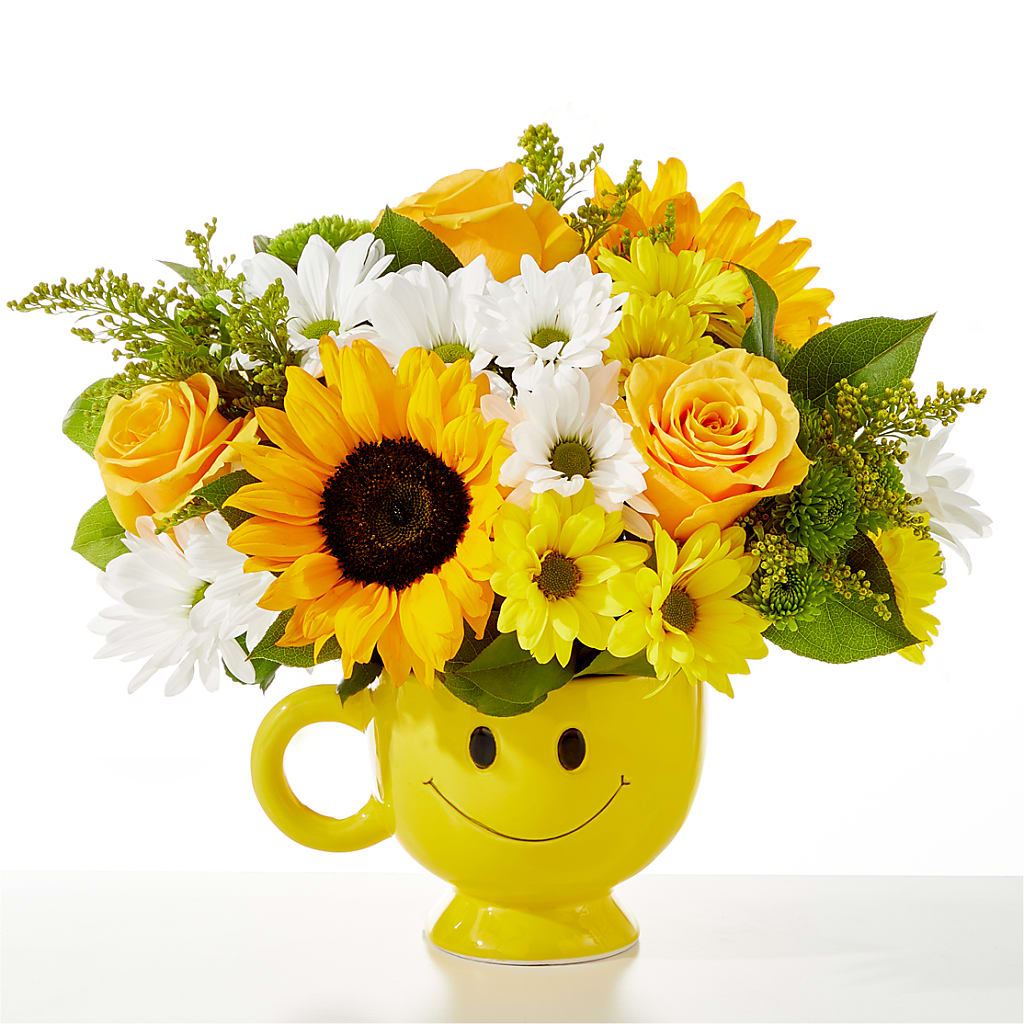 Be Happy Bouquet – Genoveva Rodriguez Flower Shop, San Benito TX