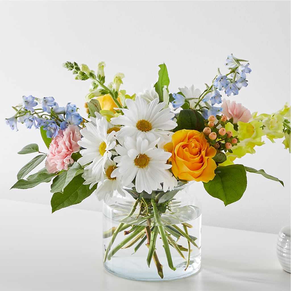 Sun Salutation Bouquet – Genoveva Rodriguez Flower Shop, San Benito TX