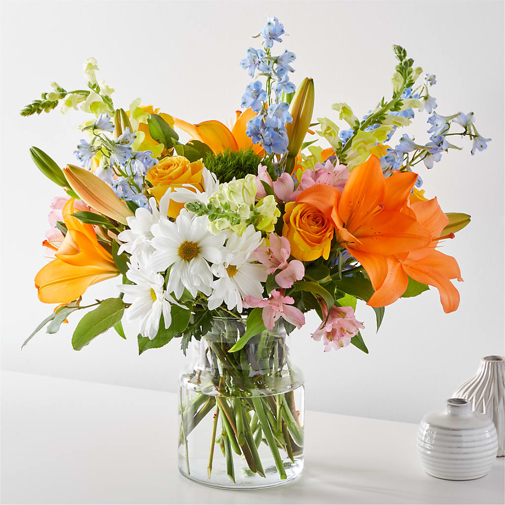 Sun Salutation Bouquet – Genoveva Rodriguez Flower Shop, San Benito TX