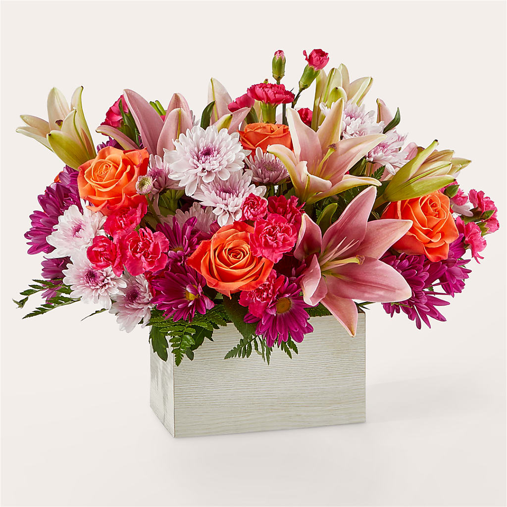 Light of My Life Box Bouquet – Genoveva Rodriguez Flower Shop, San Benito TX
