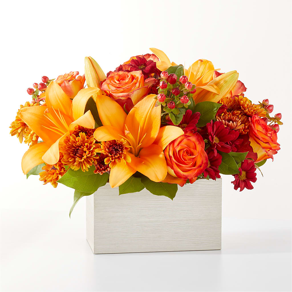Backyard Bonfire Bouquet – Genoveva Rodriguez Flower Shop, San Benito TX