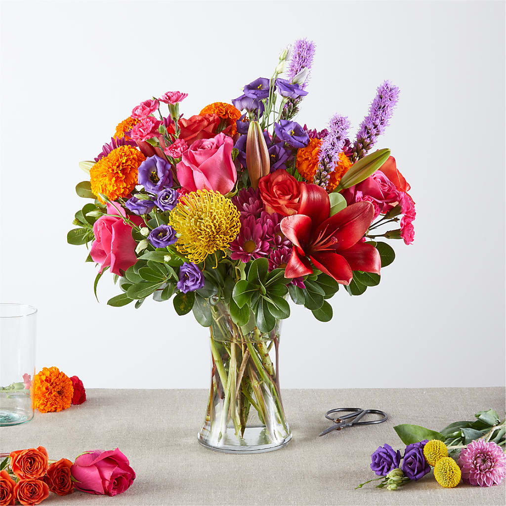Feast of Color – A Florist Original – Genoveva Rodriguez Flower Shop, San Benito TX