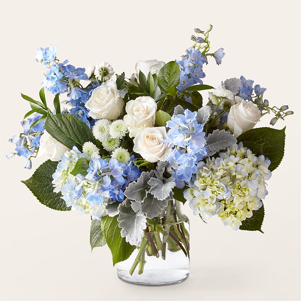 Clear Skies Bouquet – Genoveva Rodriguez Flower Shop, San Benito TX