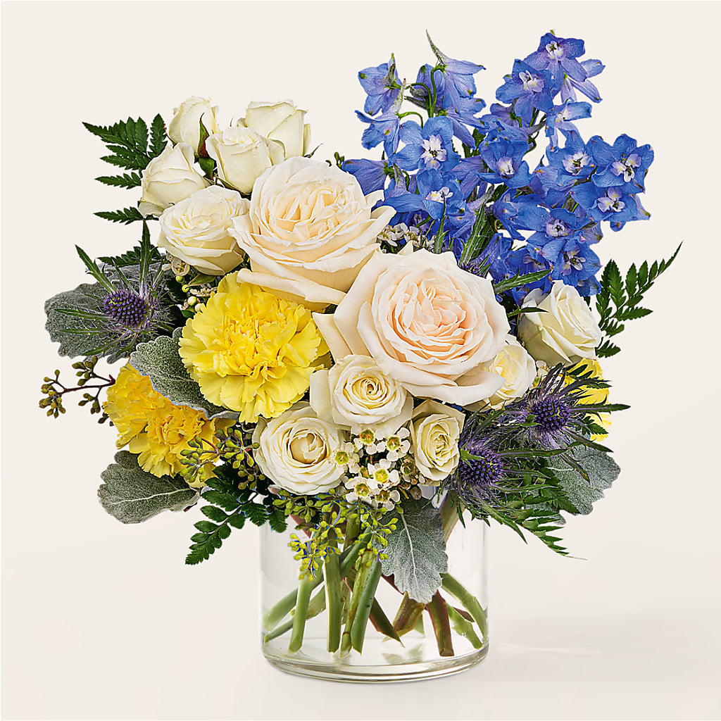 Lemon Sorbet Bouquet – Genoveva Rodriguez Flower Shop, San Benito TX