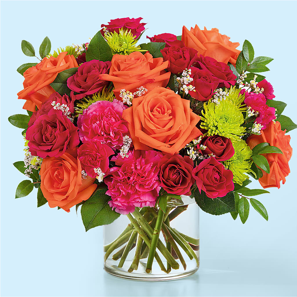 Colorful Carnival Bouquet – Genoveva Rodriguez Flower Shop, San Benito TX