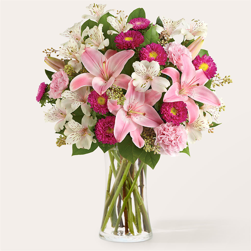 Feeling Fuchsia Bouquet – Genoveva Rodriguez Flower Shop, San Benito TX