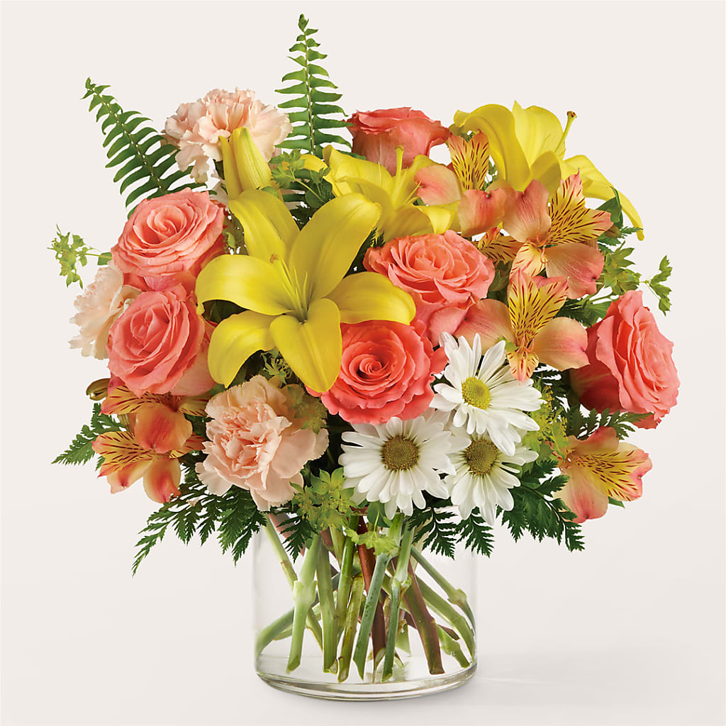 Sunset Strip Bouquet – Genoveva Rodriguez Flower Shop, San Benito TX