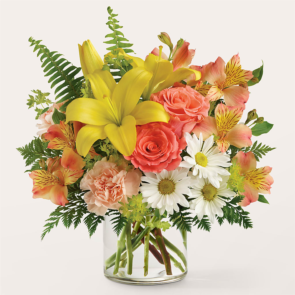 Sunset Strip Bouquet – Genoveva Rodriguez Flower Shop, San Benito TX
