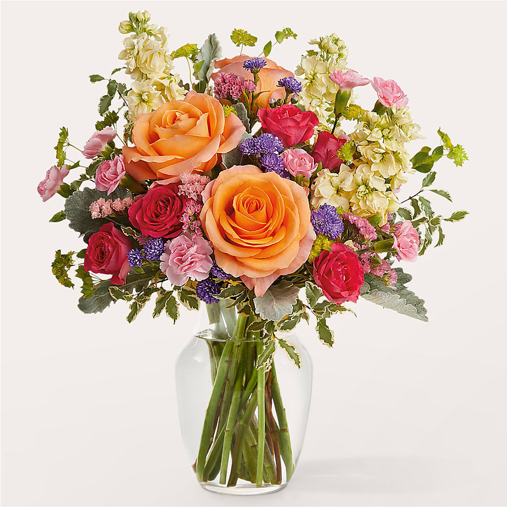 Tangerine Tango Bouquet – Genoveva Rodriguez Flower Shop, San Benito TX