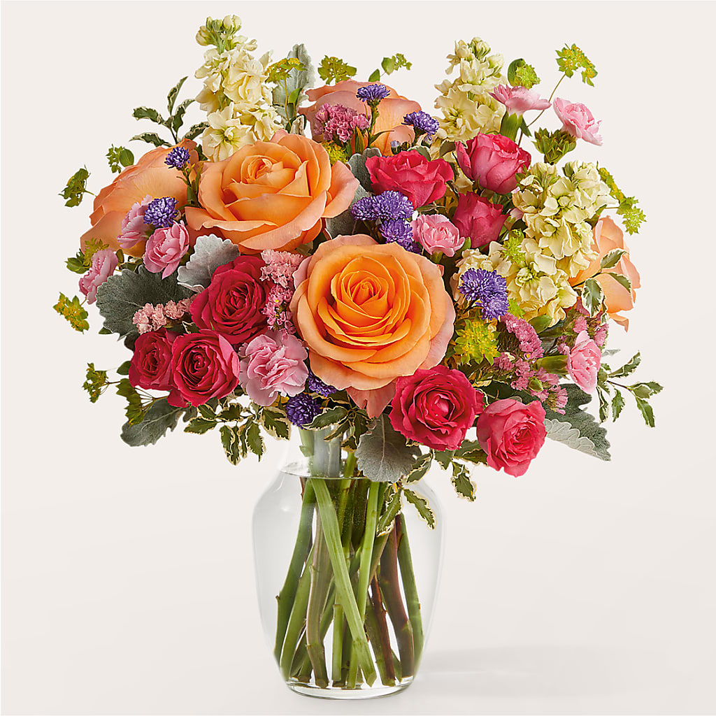 Tangerine Tango Bouquet – Genoveva Rodriguez Flower Shop, San Benito TX
