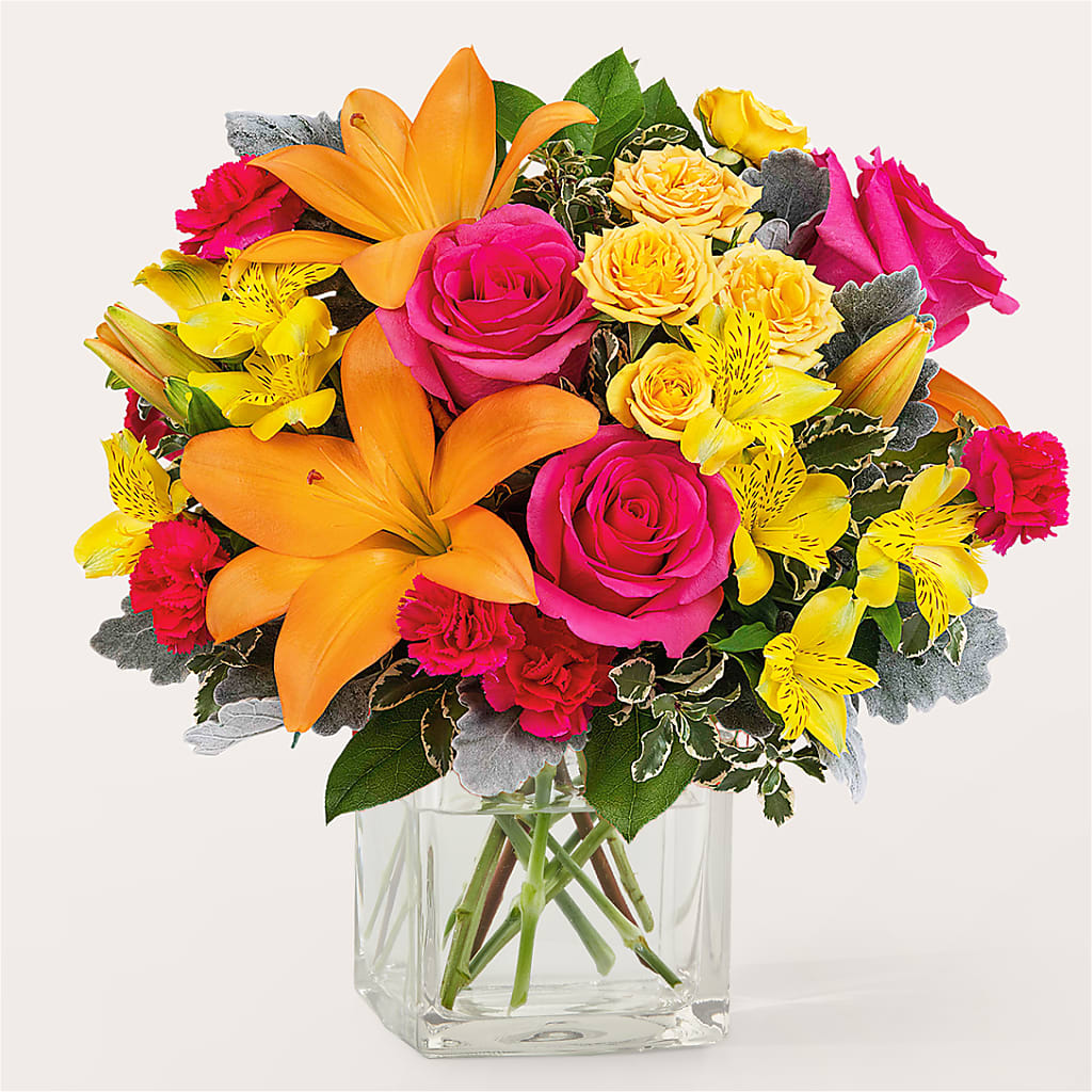 To the Tropics Bouquet – Genoveva Rodriguez Flower Shop, San Benito TX