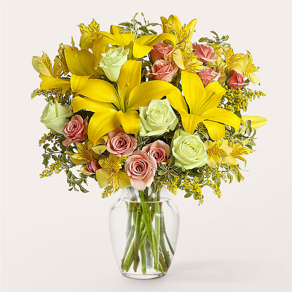 Sunburst Bouquet – Genoveva Rodriguez Flower Shop, San Benito TX