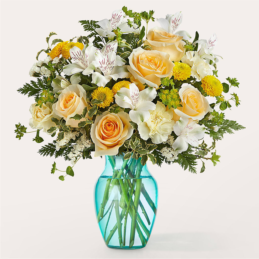 Crisp and Clean Bouquet – Genoveva Rodriguez Flower Shop, San Benito TX