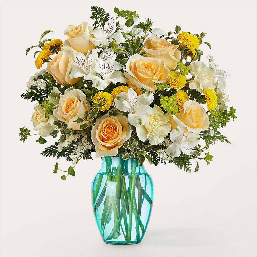 Crisp and Clean Bouquet – Genoveva Rodriguez Flower Shop, San Benito TX