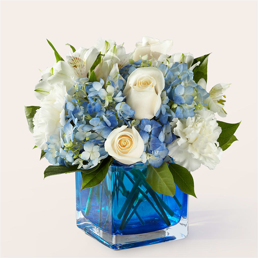 Soothing Waters Bouquet – Genoveva Rodriguez Flower Shop, San Benito TX