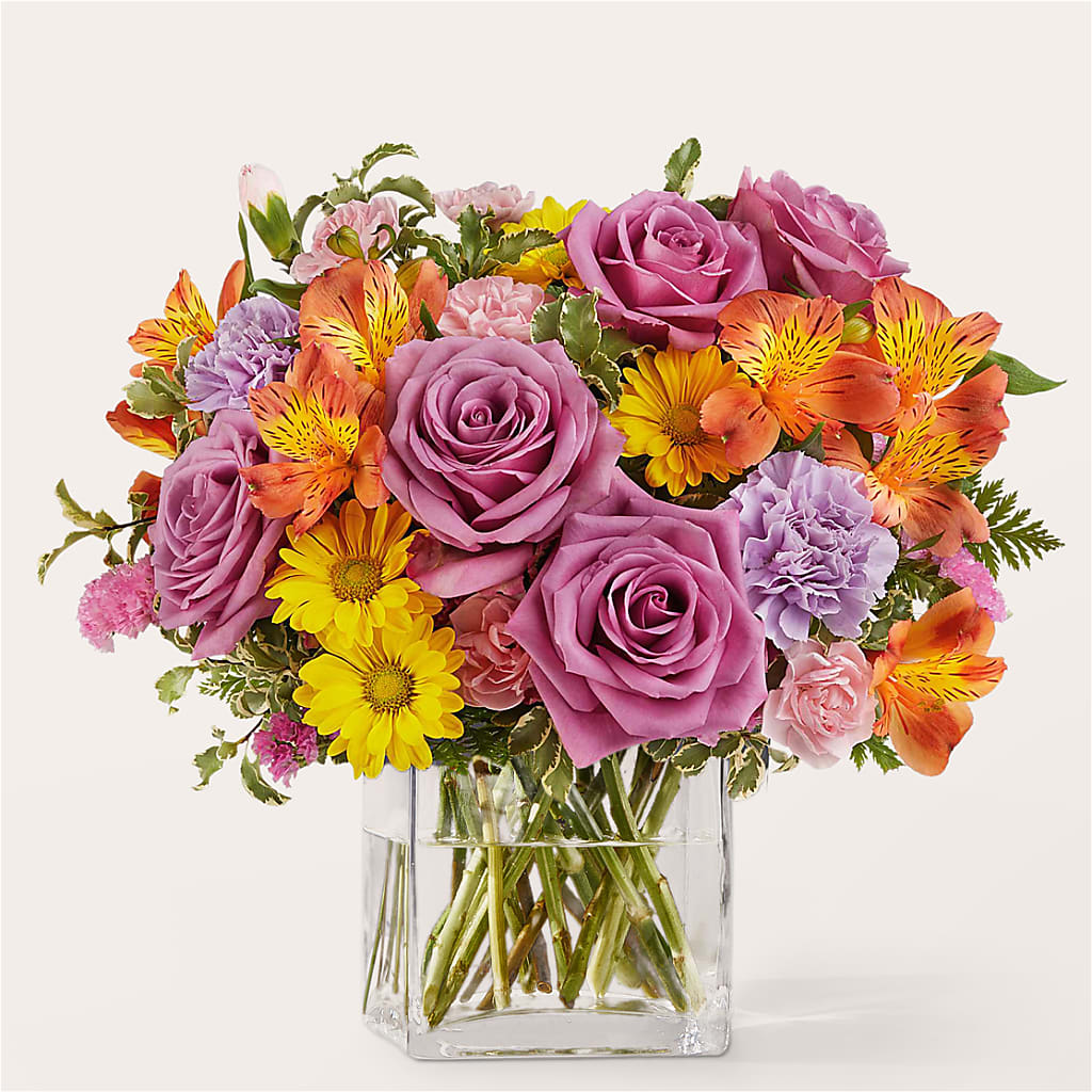 Shades of Happiness Bouquet – Genoveva Rodriguez Flower Shop, San Benito TX