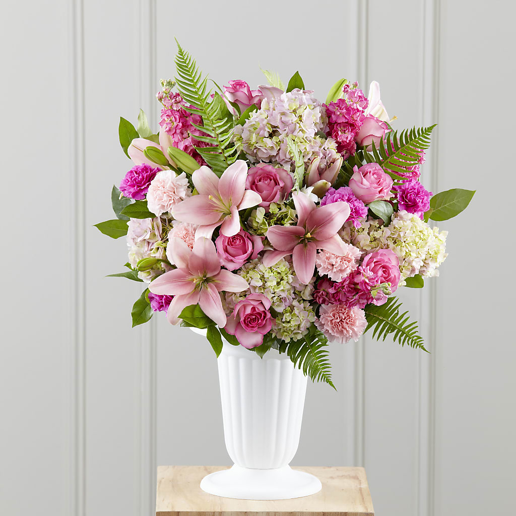 Never-Ending Love Arrangement – Genoveva Rodriguez Flower Shop, San Benito TX