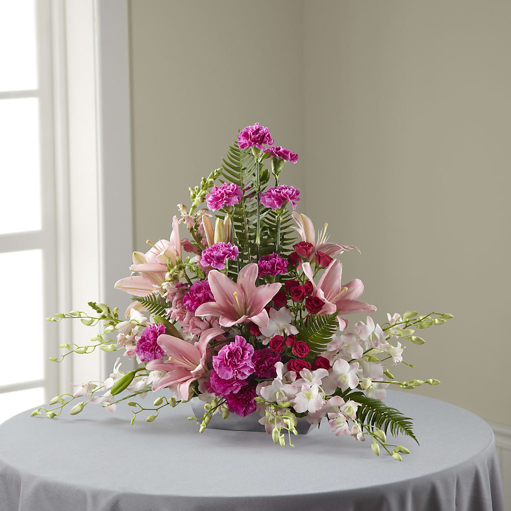 Uplifting Moments Arrangement – Genoveva Rodriguez Flower Shop, San Benito TX