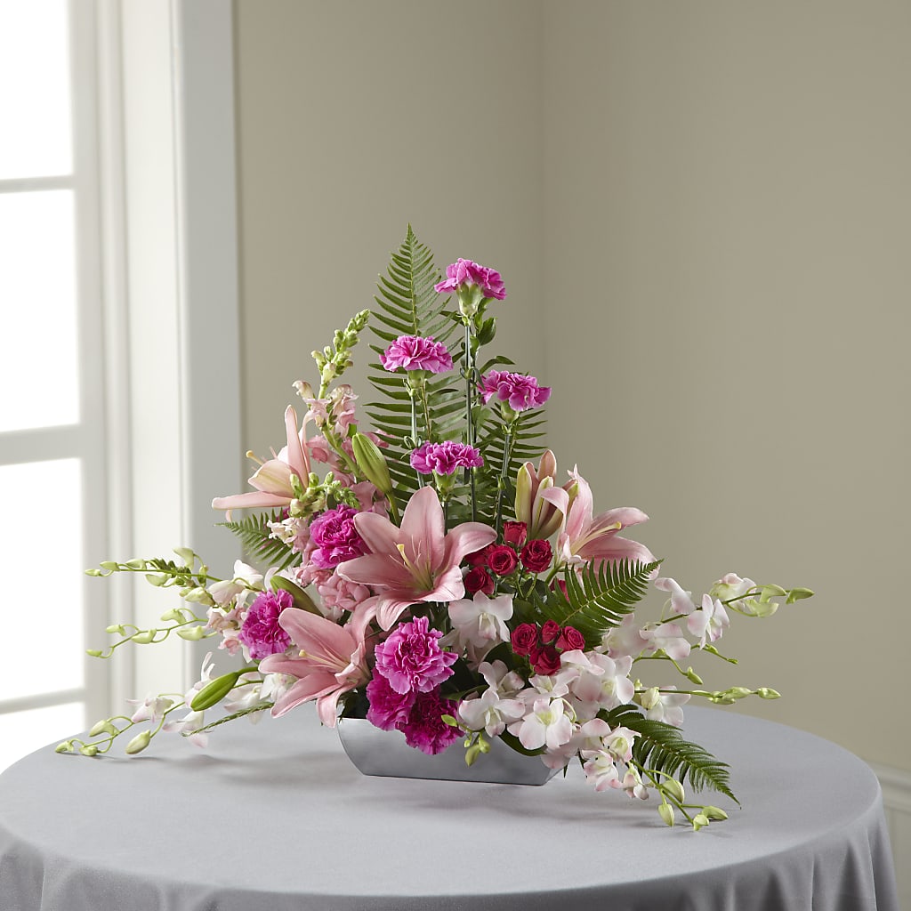 Uplifting Moments Arrangement – Genoveva Rodriguez Flower Shop, San Benito TX