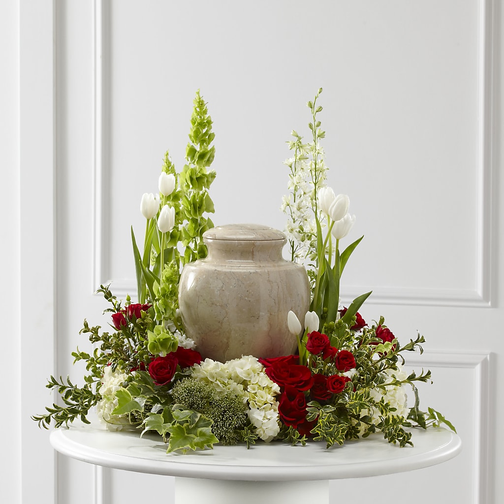 Tears of Comfort Arrangement – Genoveva Rodriguez Flower Shop, San Benito TX