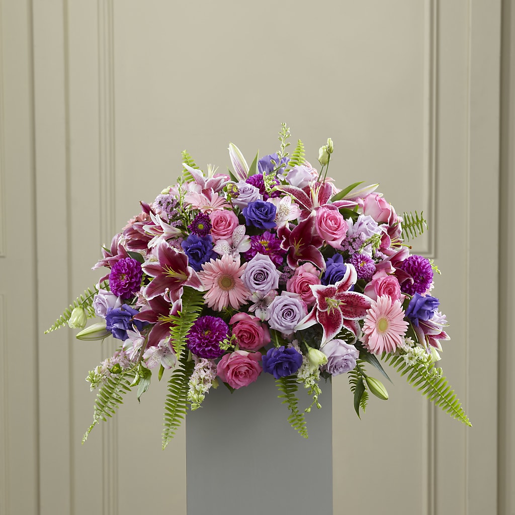 Fare Thee Well Pedestal – Genoveva Rodriguez Flower Shop, San Benito TX