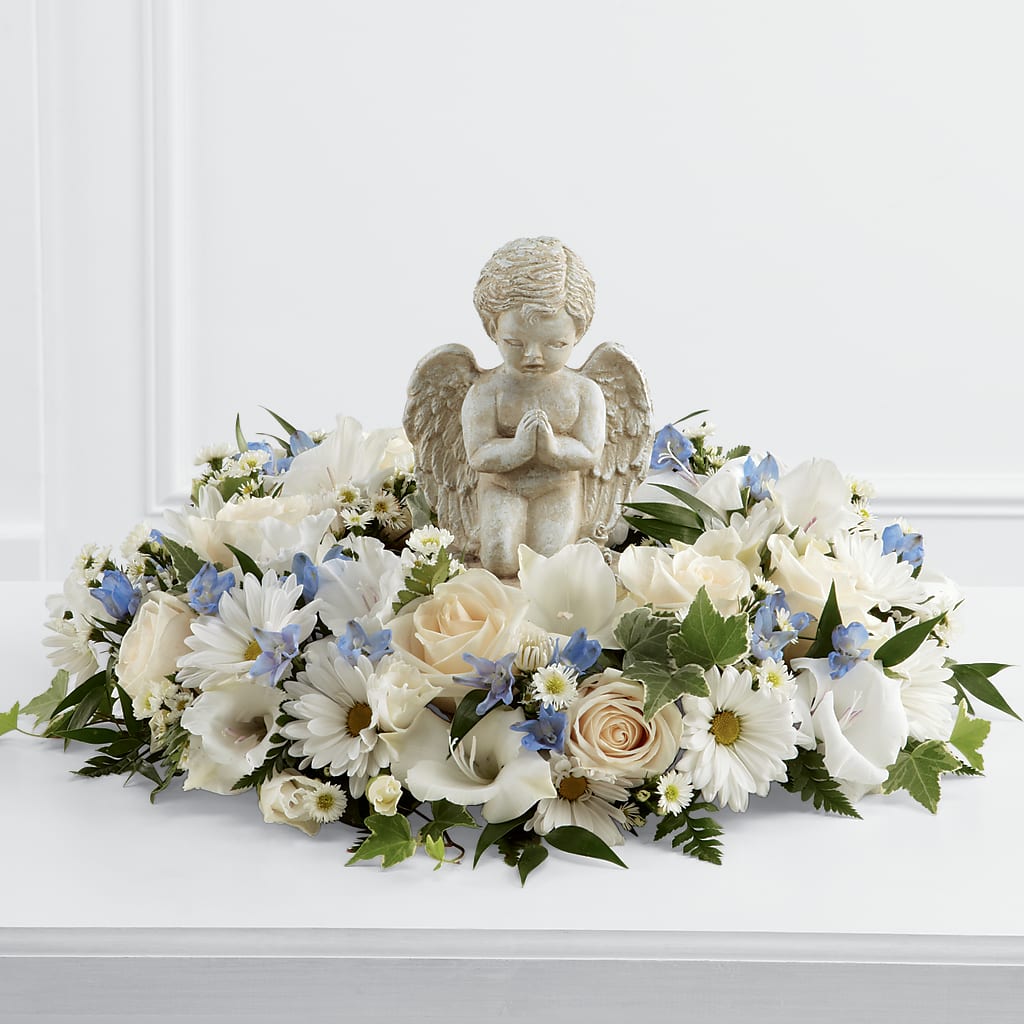 Little Angel Ring of Flowers – Genoveva Rodriguez Flower Shop, San Benito TX