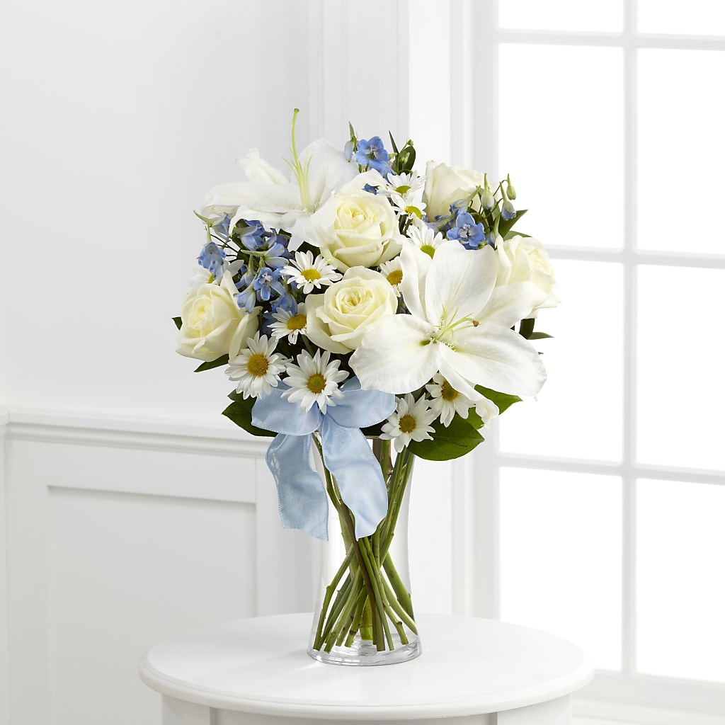 Sweet Peace Bouquet – Genoveva Rodriguez Flower Shop, San Benito TX