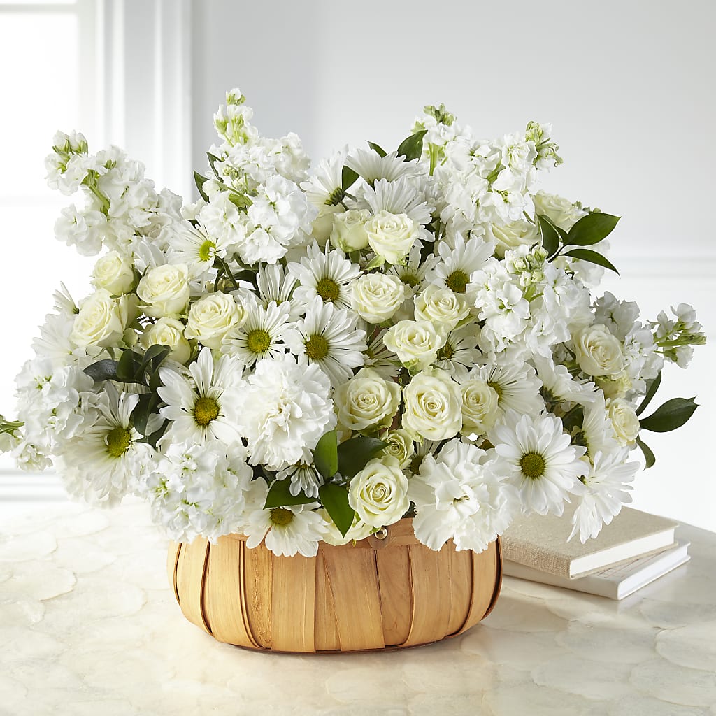 Graceful Garden Basket – Genoveva Rodriguez Flower Shop, San Benito TX