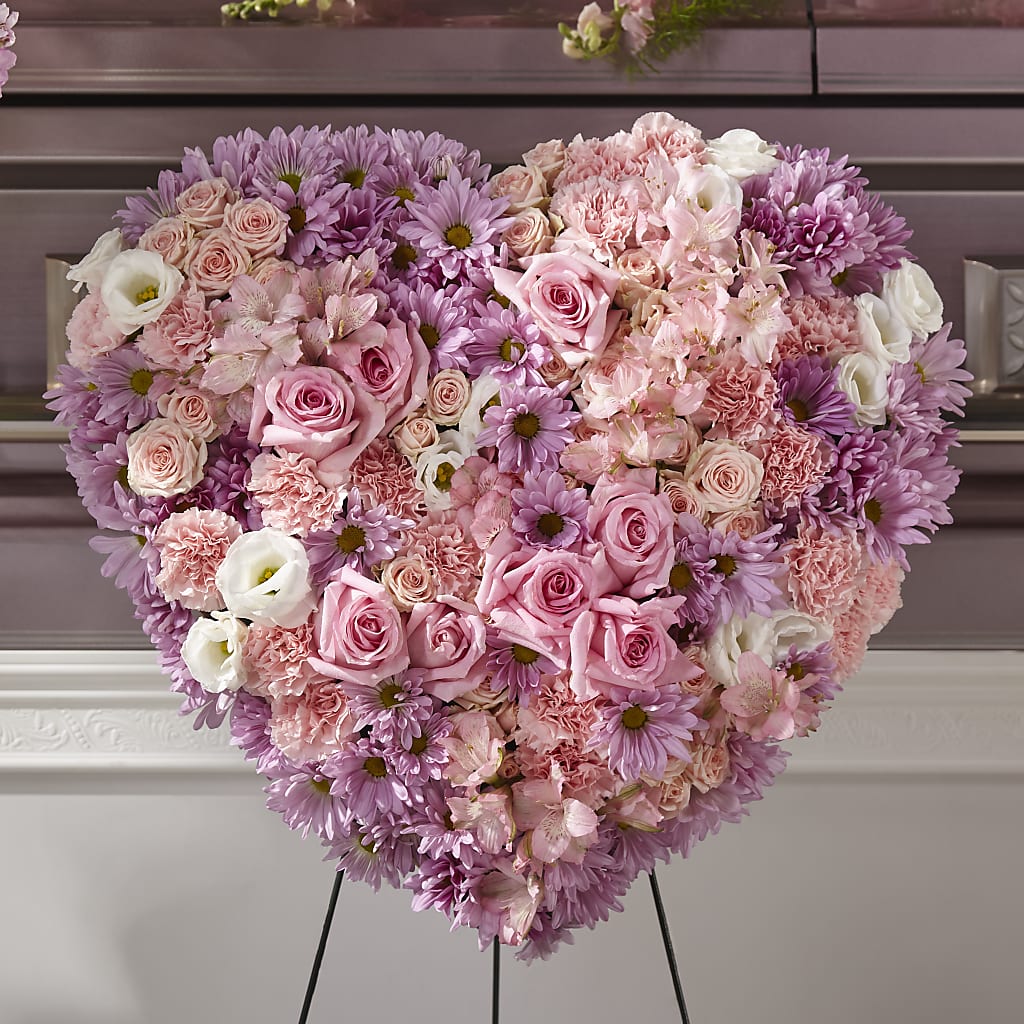 Heaven's Light Heart – Genoveva Rodriguez Flower Shop, San Benito TX