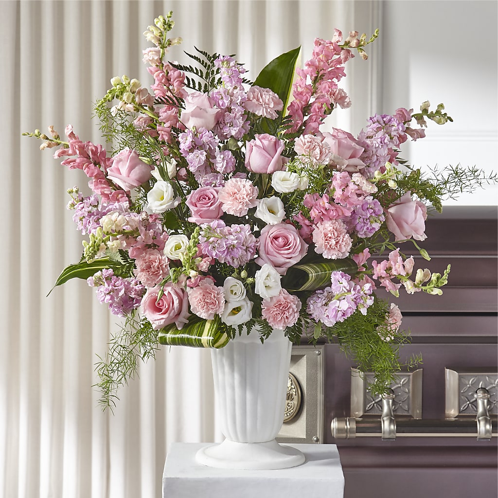 Divine Comfort Arrangement – Genoveva Rodriguez Flower Shop, San Benito TX