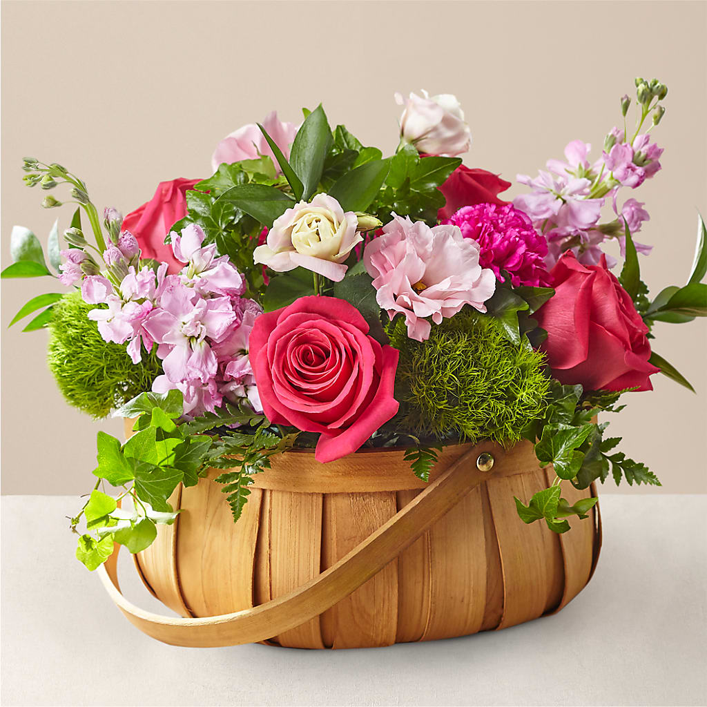 Radiance in Bloom Basket – Genoveva Rodriguez Flower Shop, San Benito TX