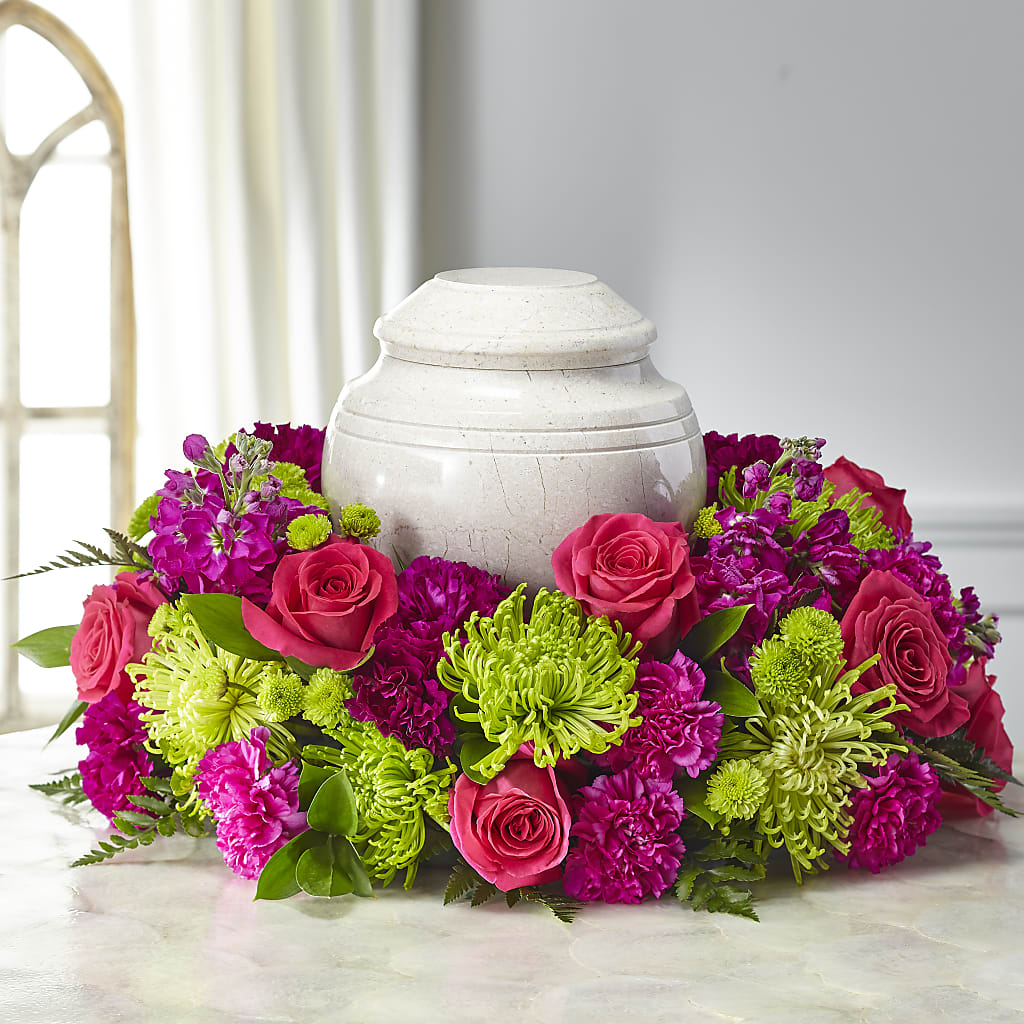 Hopeful Blessings Cremation Adornment – Genoveva Rodriguez Flower Shop, San Benito TX
