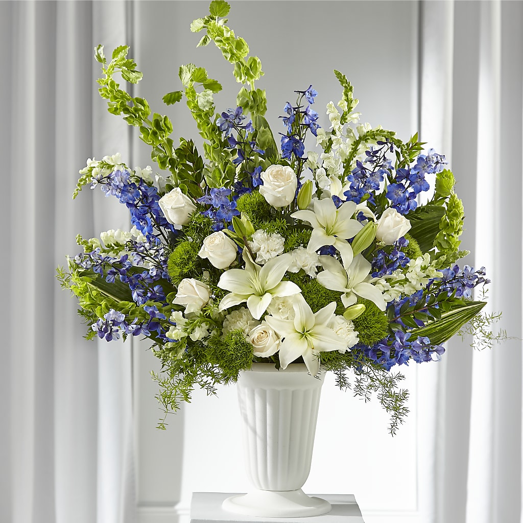 Heartfelt Hope Arrangement – Genoveva Rodriguez Flower Shop, San Benito TX