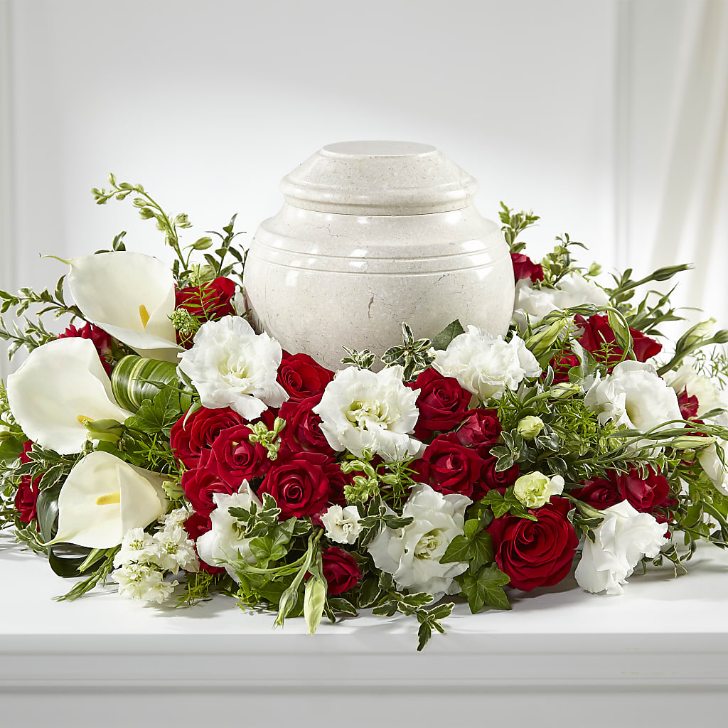In My Memories Cremation Adornment – Genoveva Rodriguez Flower Shop, San Benito TX