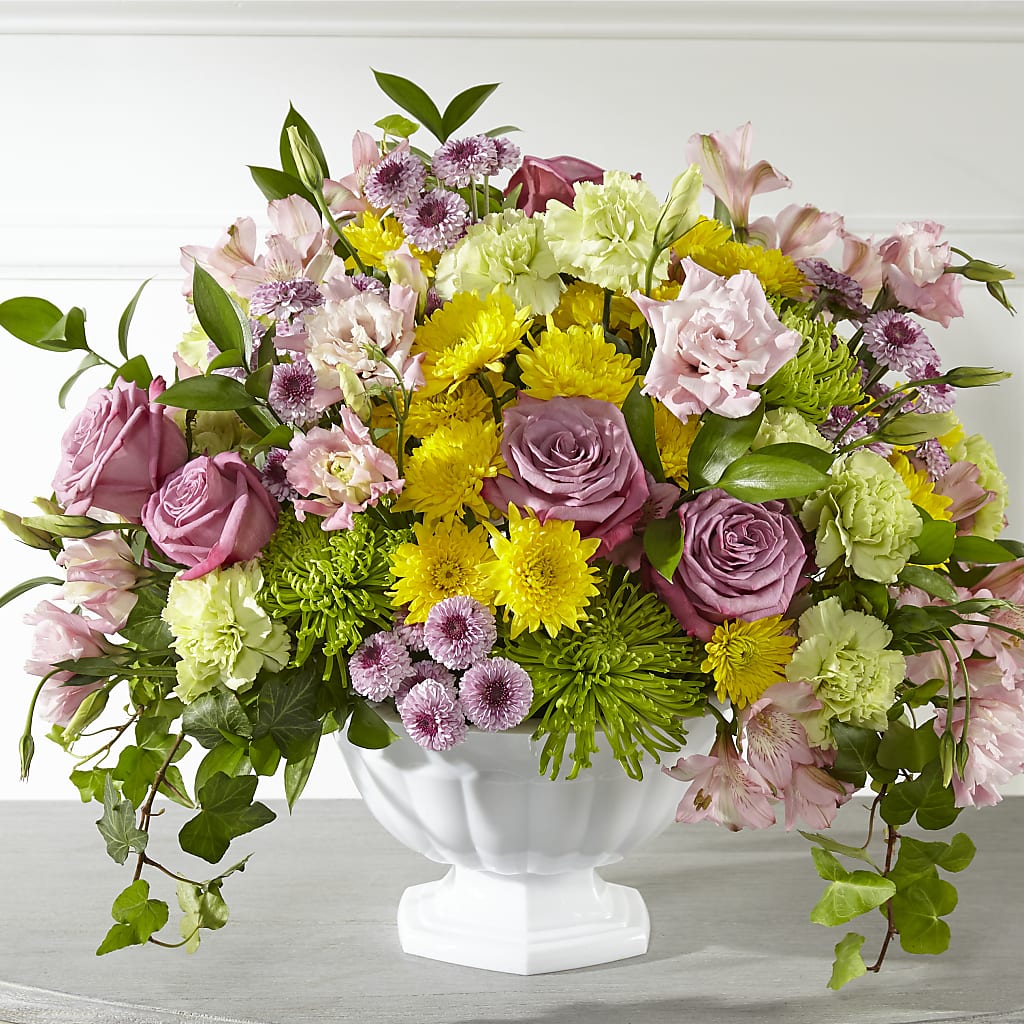 Healing Thoughts Arrangement – Genoveva Rodriguez Flower Shop, San Benito TX