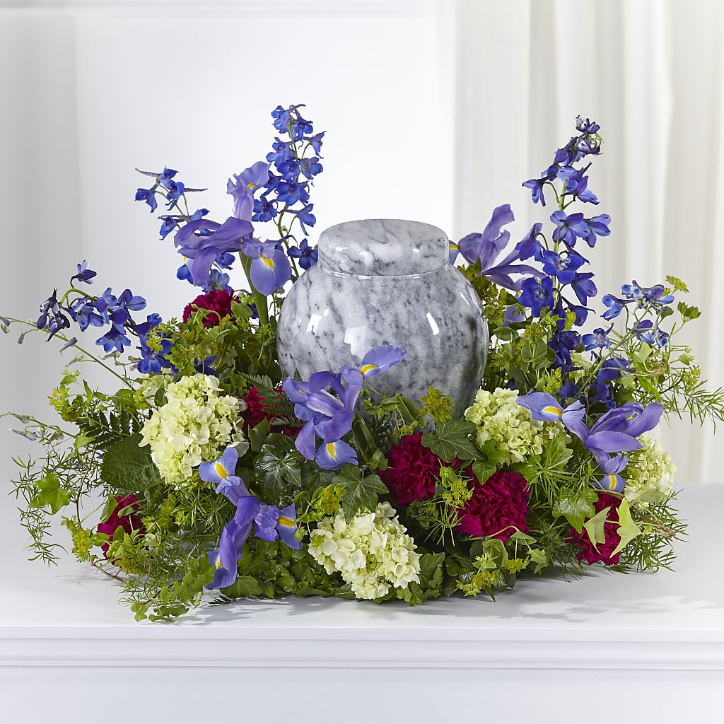Forever Remembered Cremation Adornment – Genoveva Rodriguez Flower Shop, San Benito TX