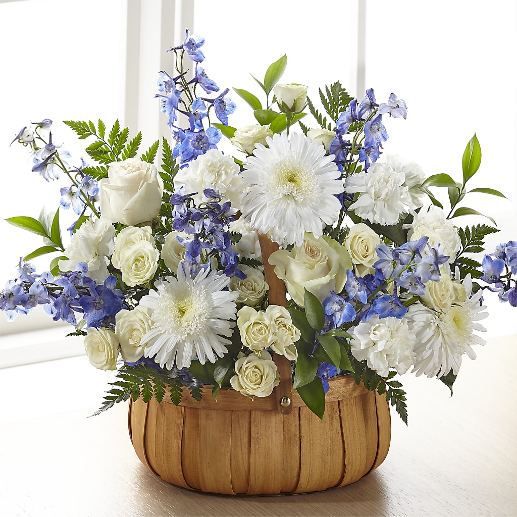 Harmony & Grace Basket – Genoveva Rodriguez Flower Shop, San Benito TX