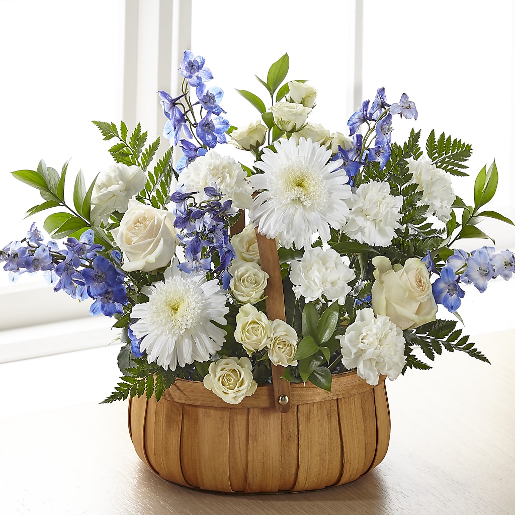 Harmony & Grace Basket – Genoveva Rodriguez Flower Shop, San Benito TX