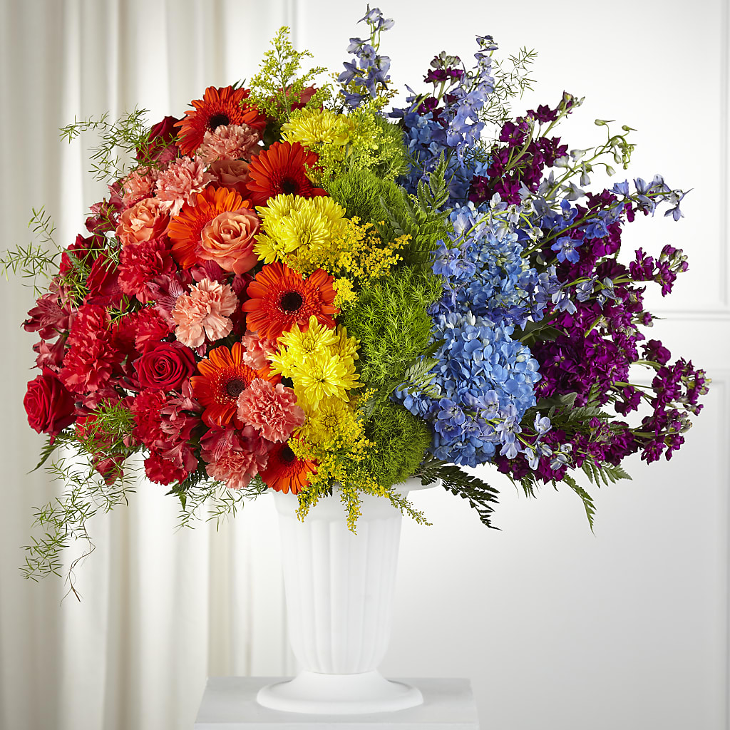 Pride & Unity Arrangement – Genoveva Rodriguez Flower Shop, San Benito TX