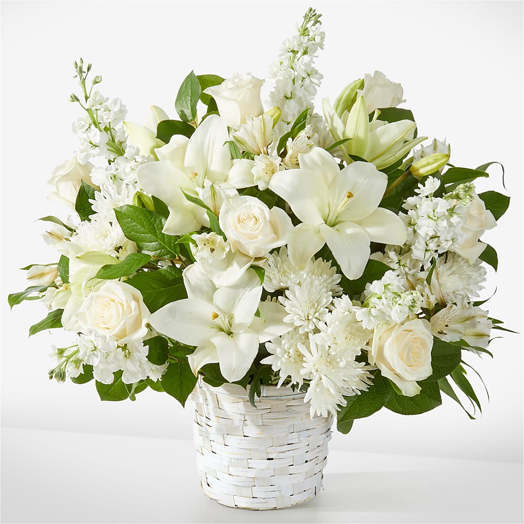 Peaceful Reflections Arrangement – Genoveva Rodriguez Flower Shop, San Benito TX