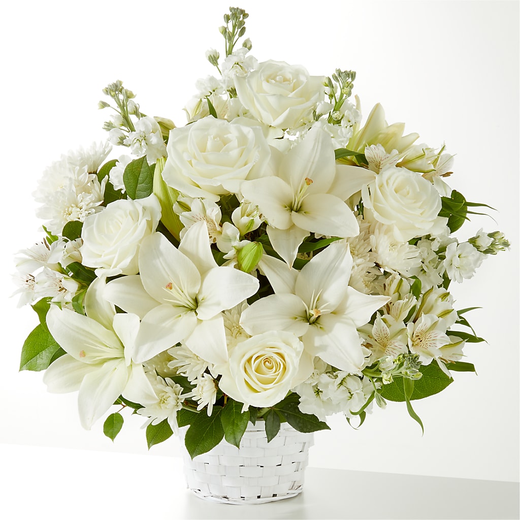Peaceful Reflections Arrangement – Genoveva Rodriguez Flower Shop, San Benito TX