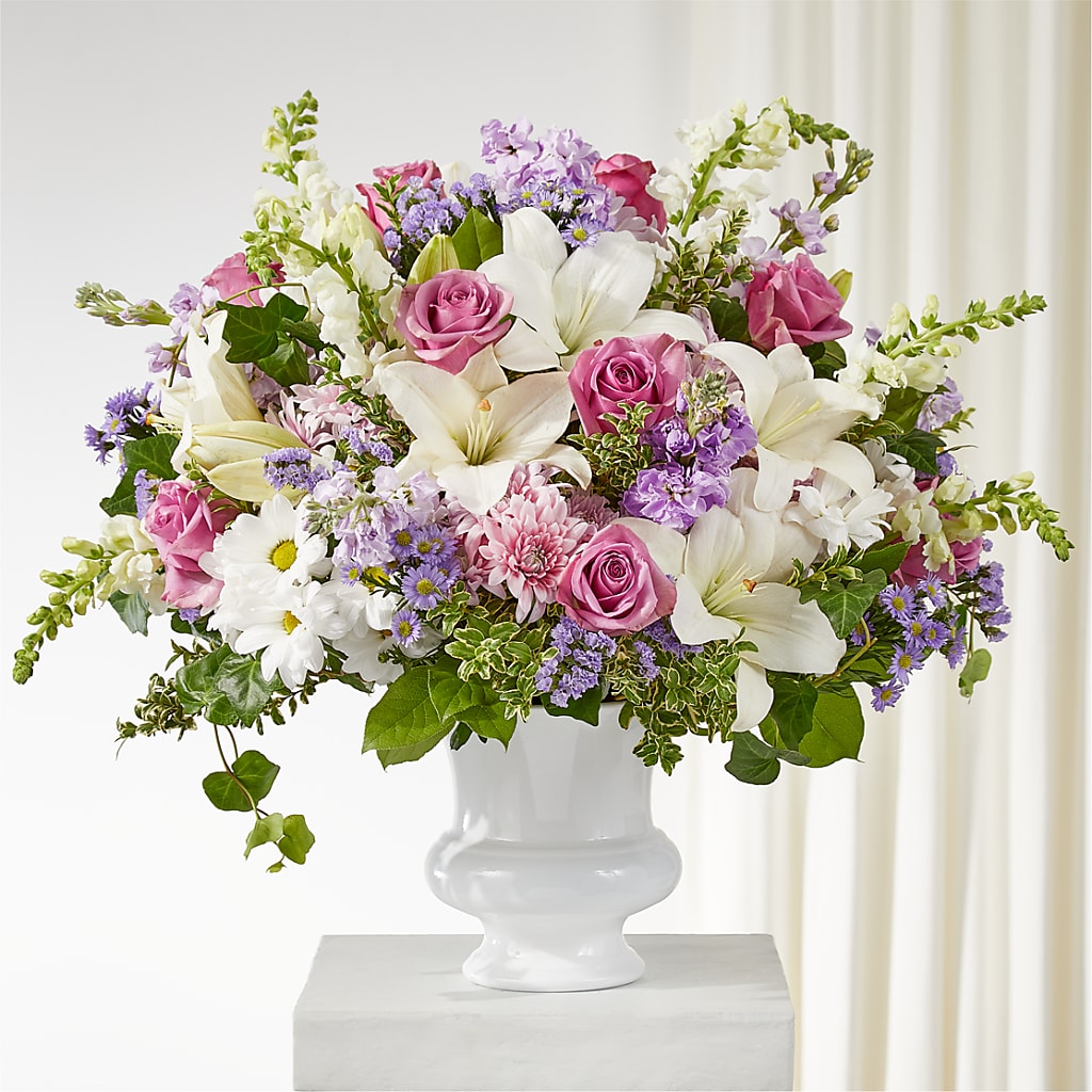Remarkable Life Urn Arrangement – Genoveva Rodriguez Flower Shop, San Benito TX