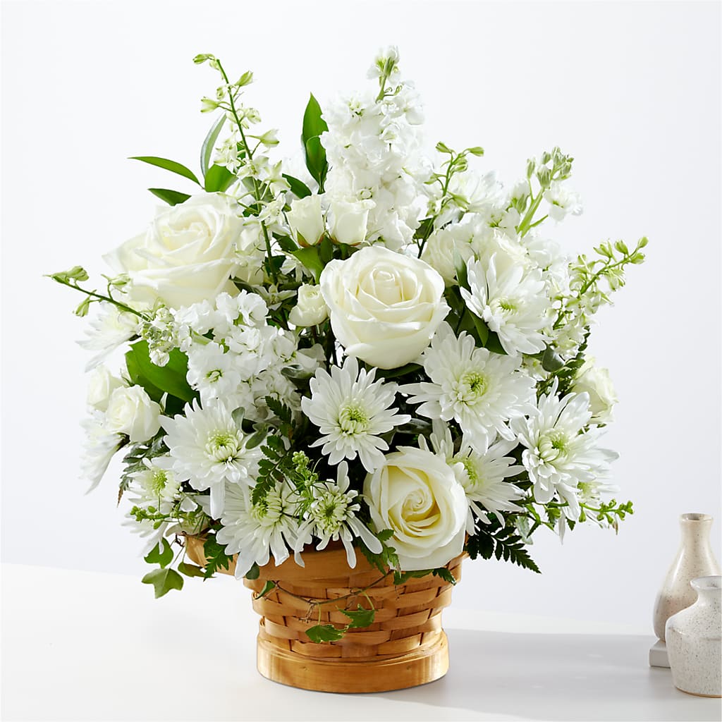 Heartfelt Condolences Arrangement – Genoveva Rodriguez Flower Shop, San Benito TX