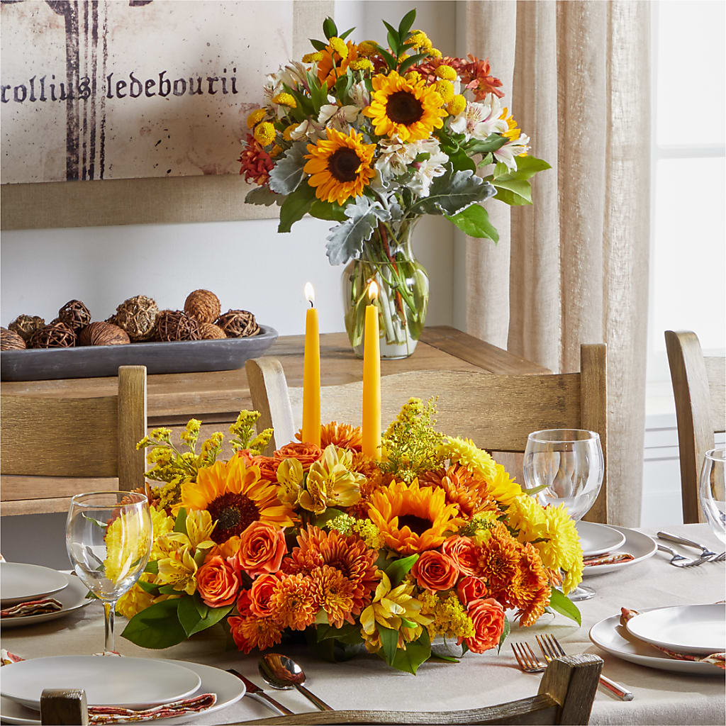 Golden Gathering Bundle – Genoveva Rodriguez Flower Shop, San Benito TX