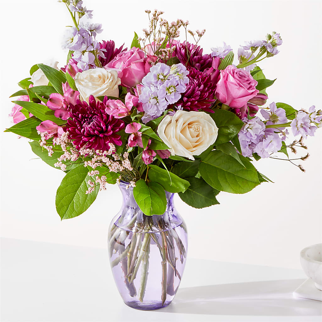 Amethyst Dreams Bouquet – Genoveva Rodriguez Flower Shop, San Benito TX