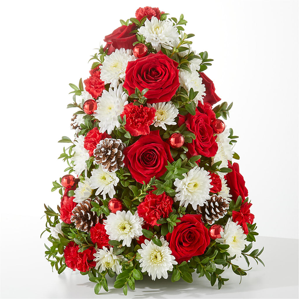 Let It Snow Tree – Genoveva Rodriguez Flower Shop, San Benito TX