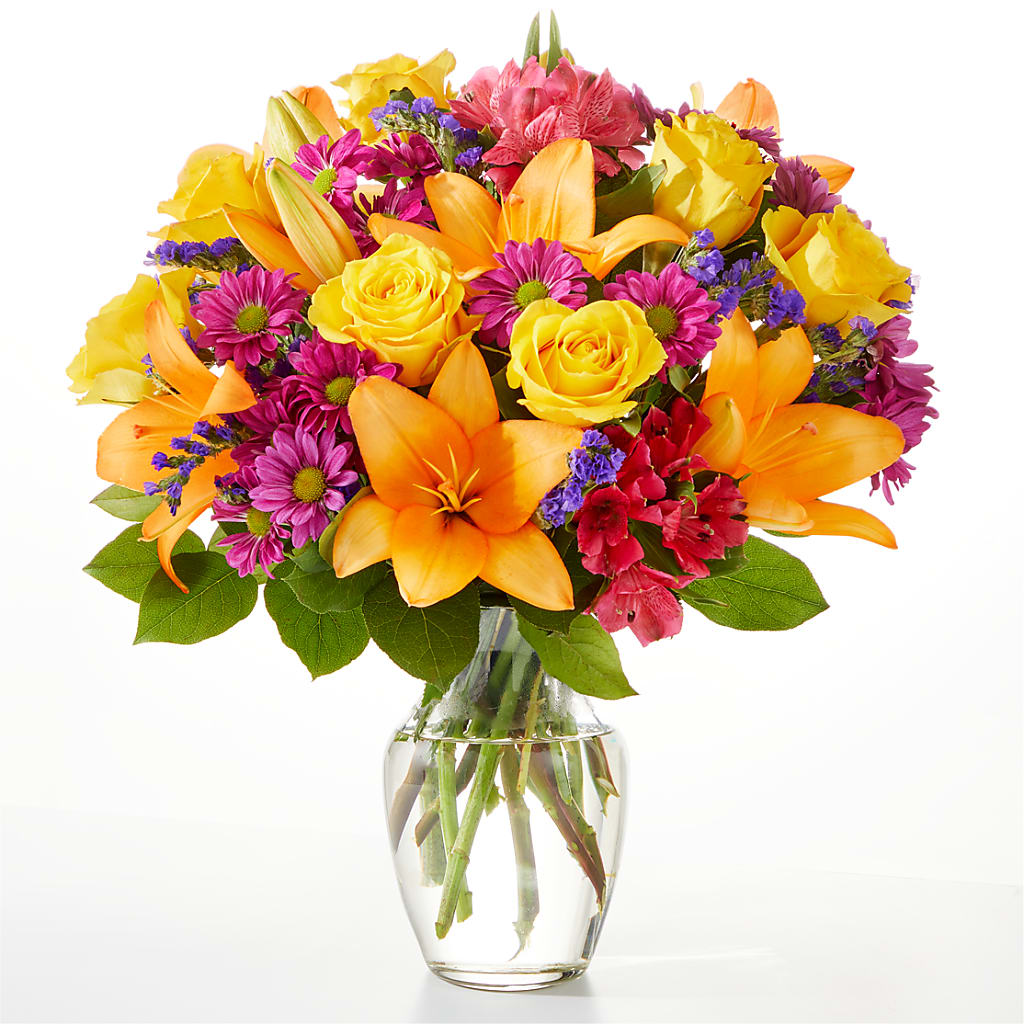 Colorful Visions Bouquet – Genoveva Rodriguez Flower Shop, San Benito TX