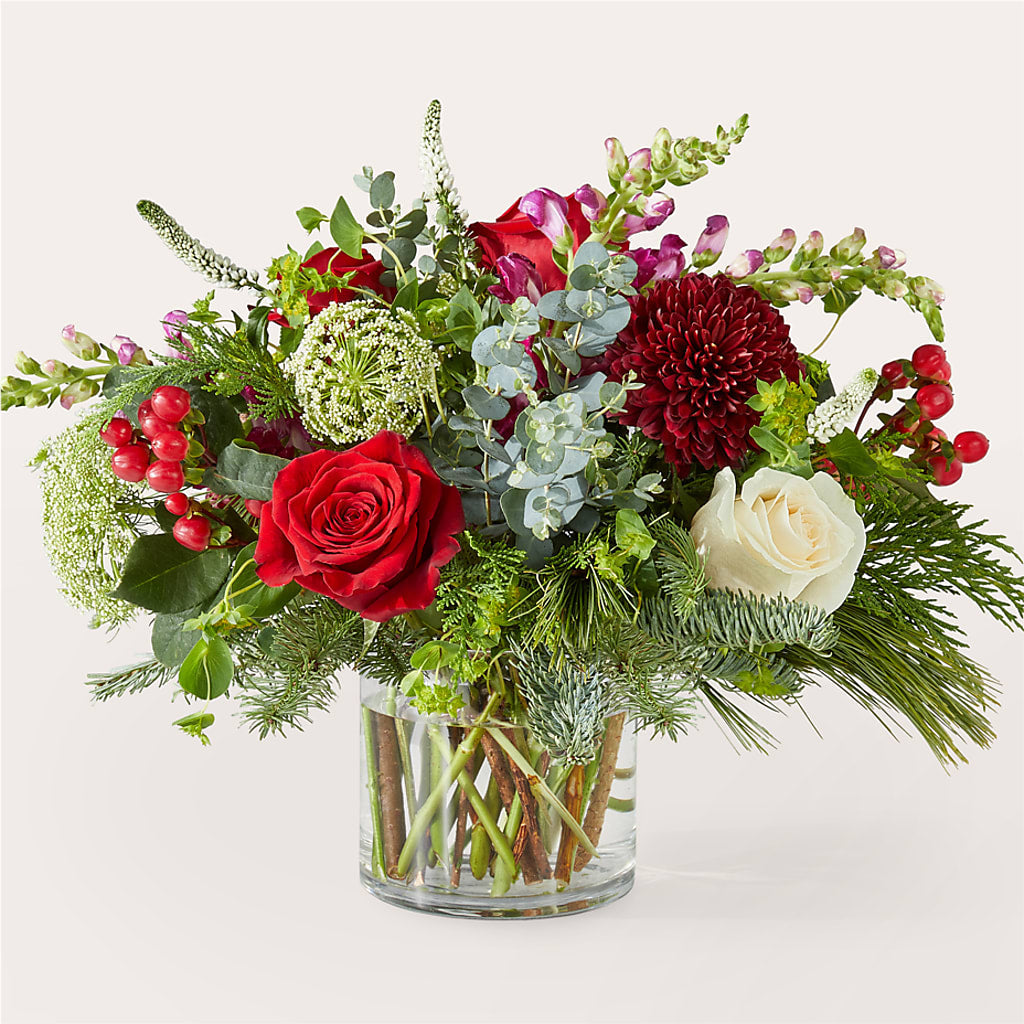 Cranberry Fizz Bouquet – Genoveva Rodriguez Flower Shop, San Benito TX